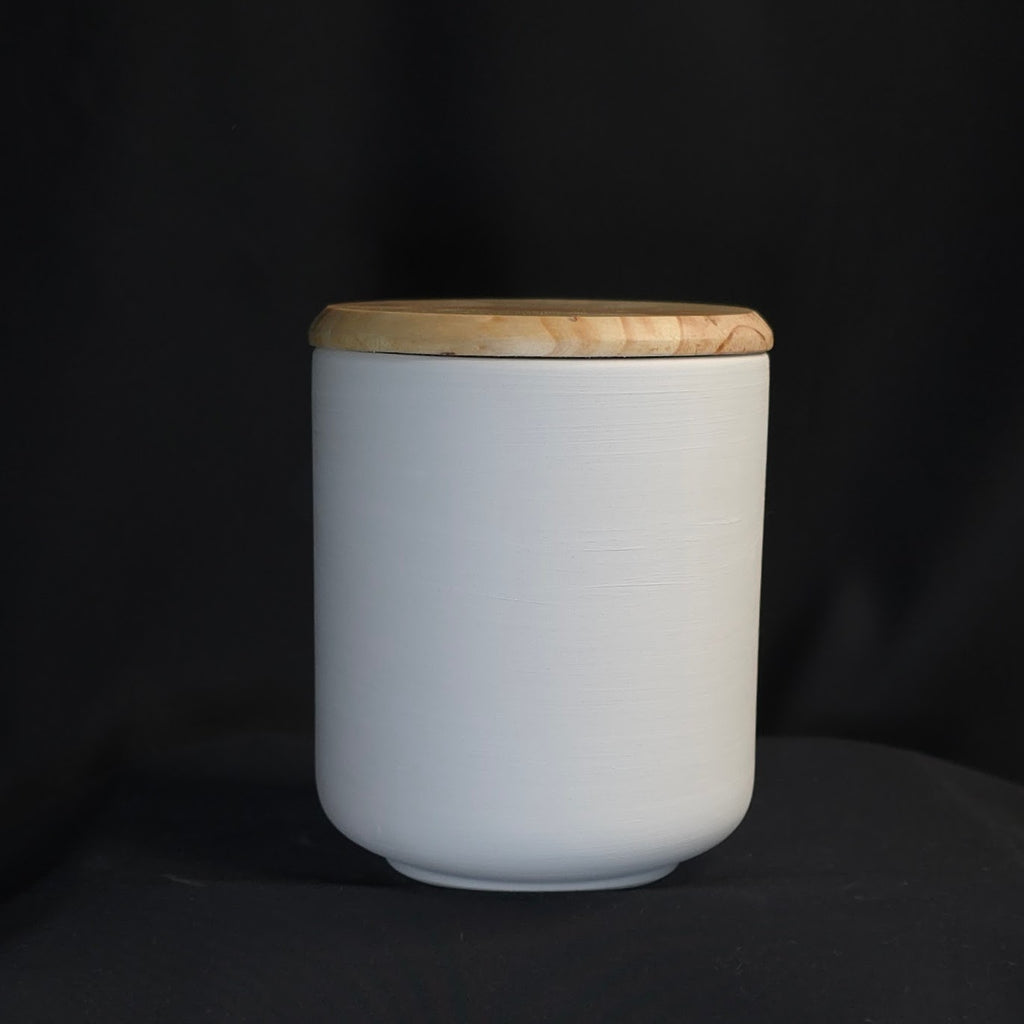 Dose mit Holzdeckel Klein
