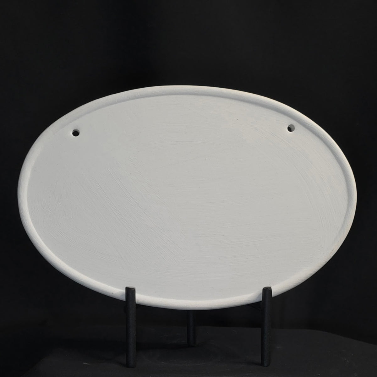 Ovales Schild