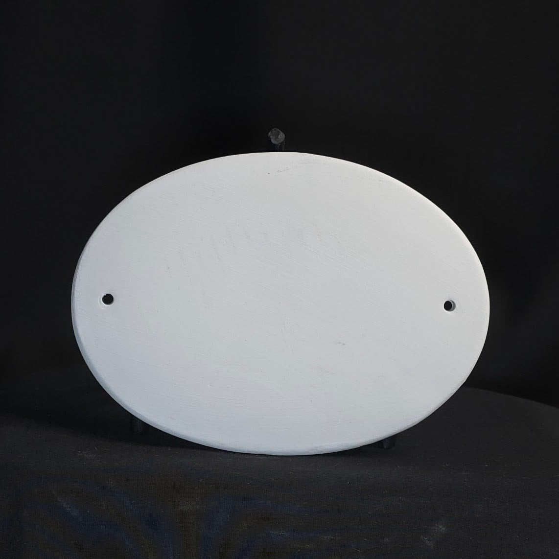 Türschild oval