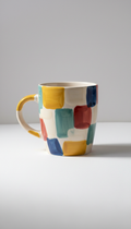 Coffee Mug with Whimsical Dots